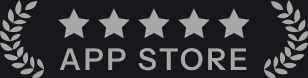 Five stars on the App Store